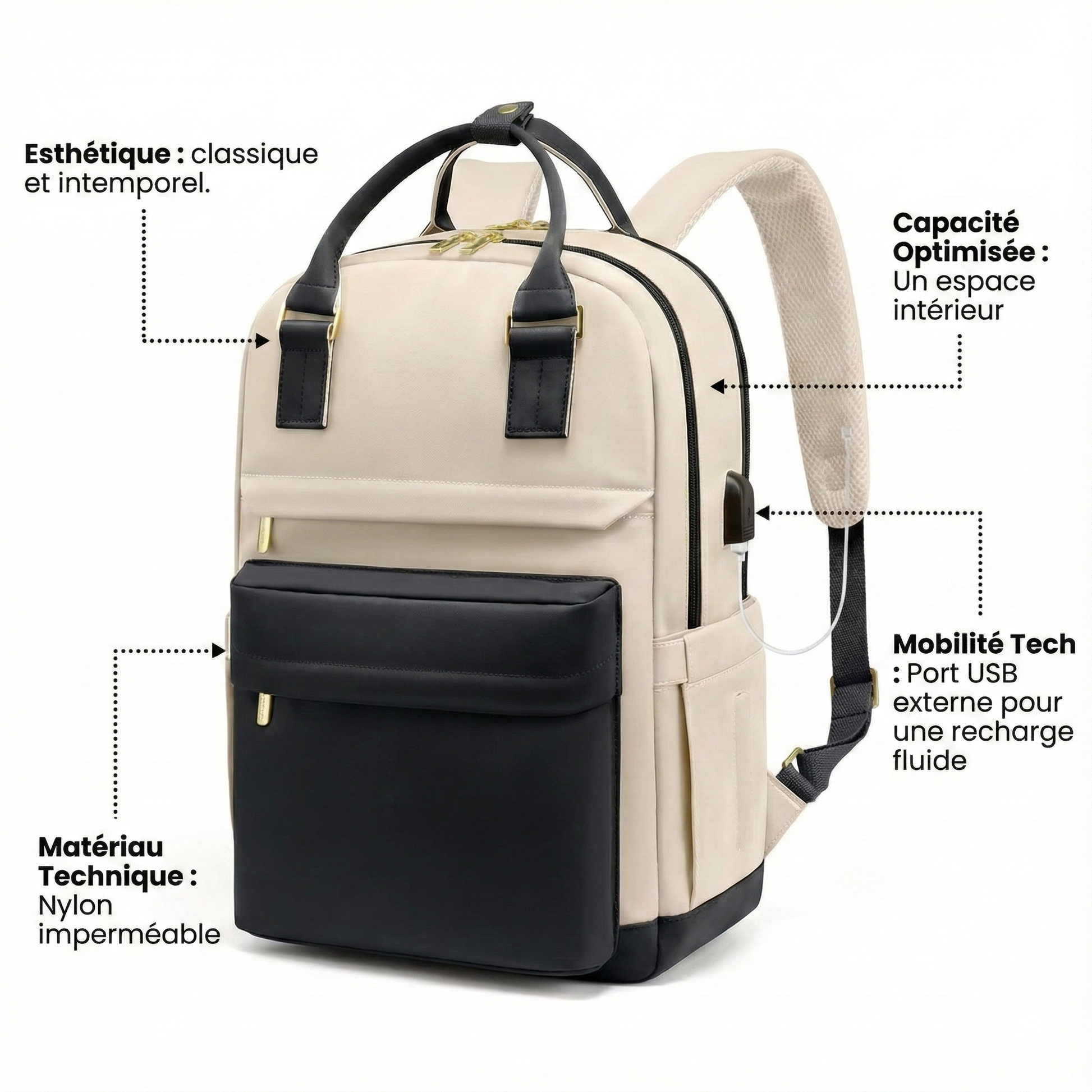 Sac à dos ordinateur - Orvello