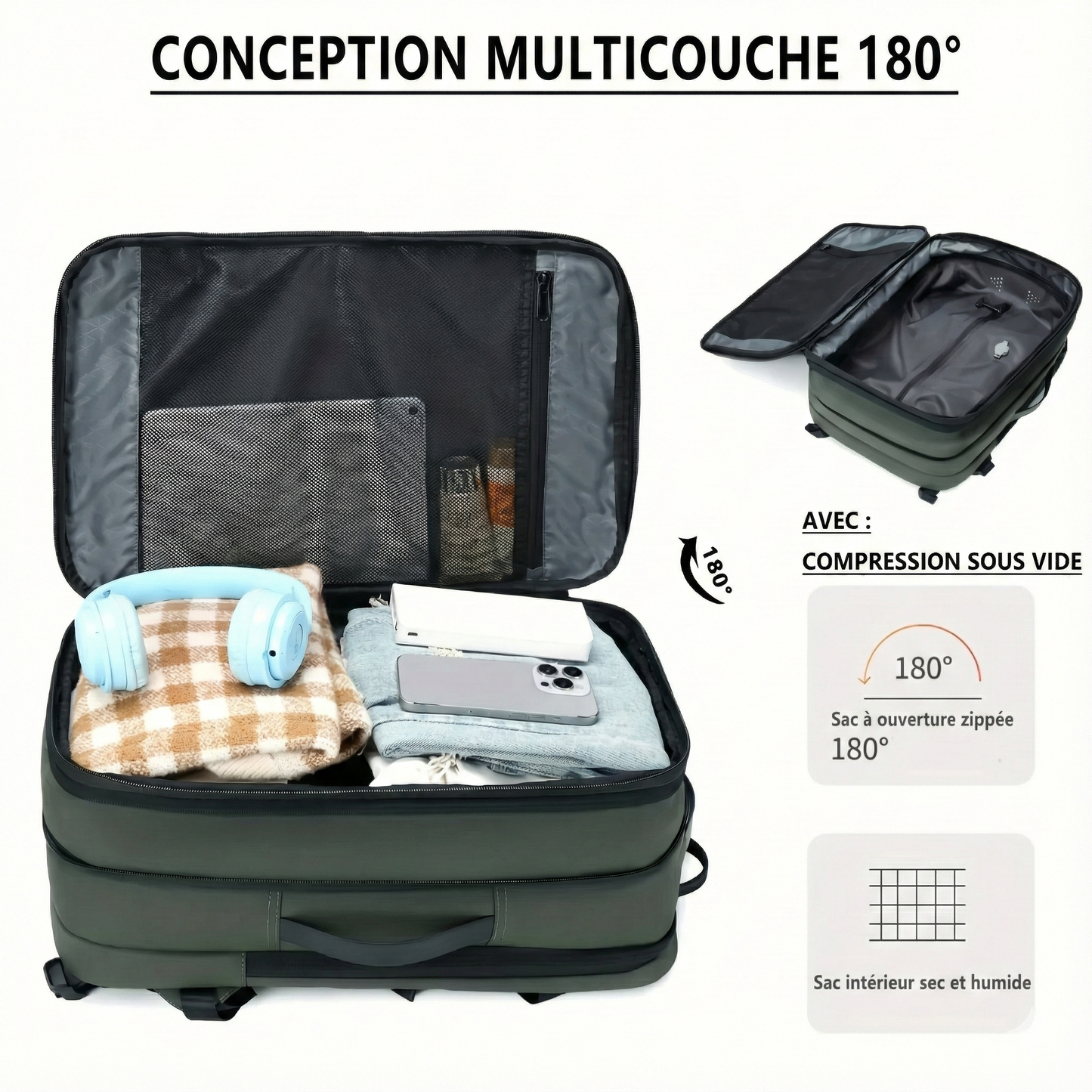 Sac cabine Vacuum - Rivano