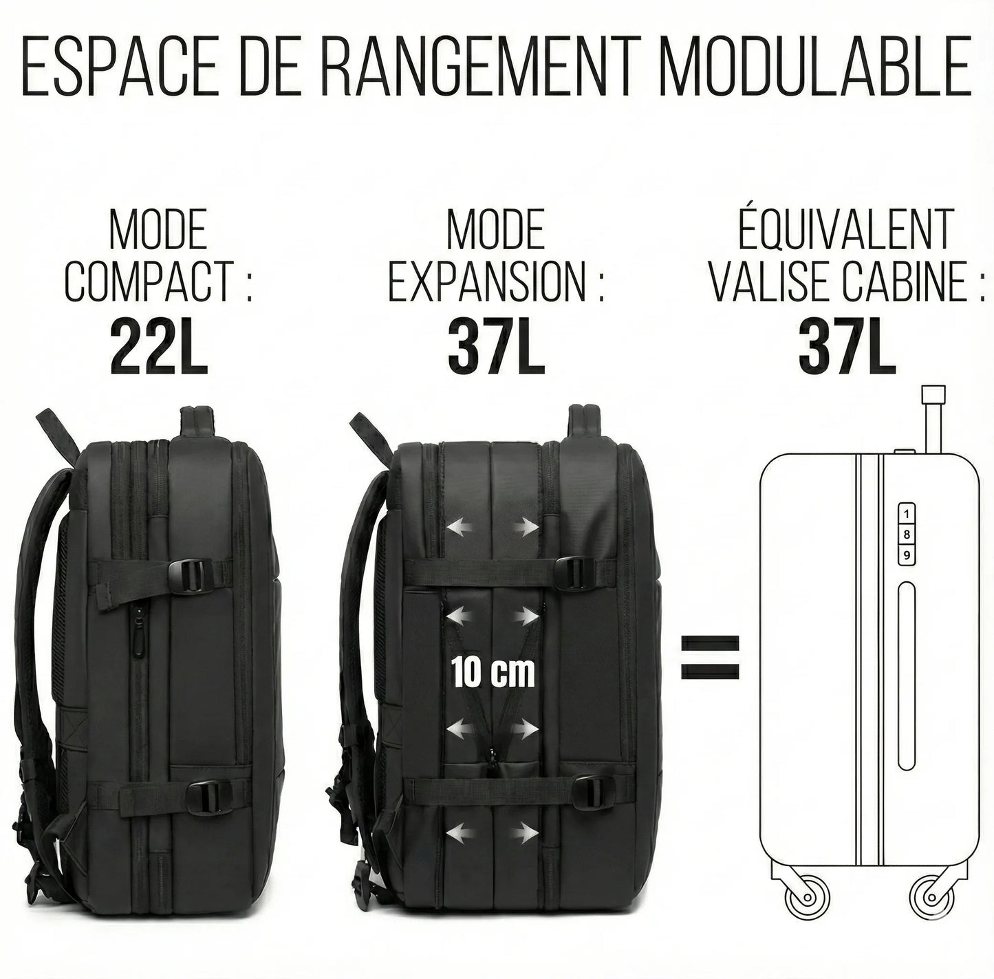 Sac à dos cabine - Traviso
