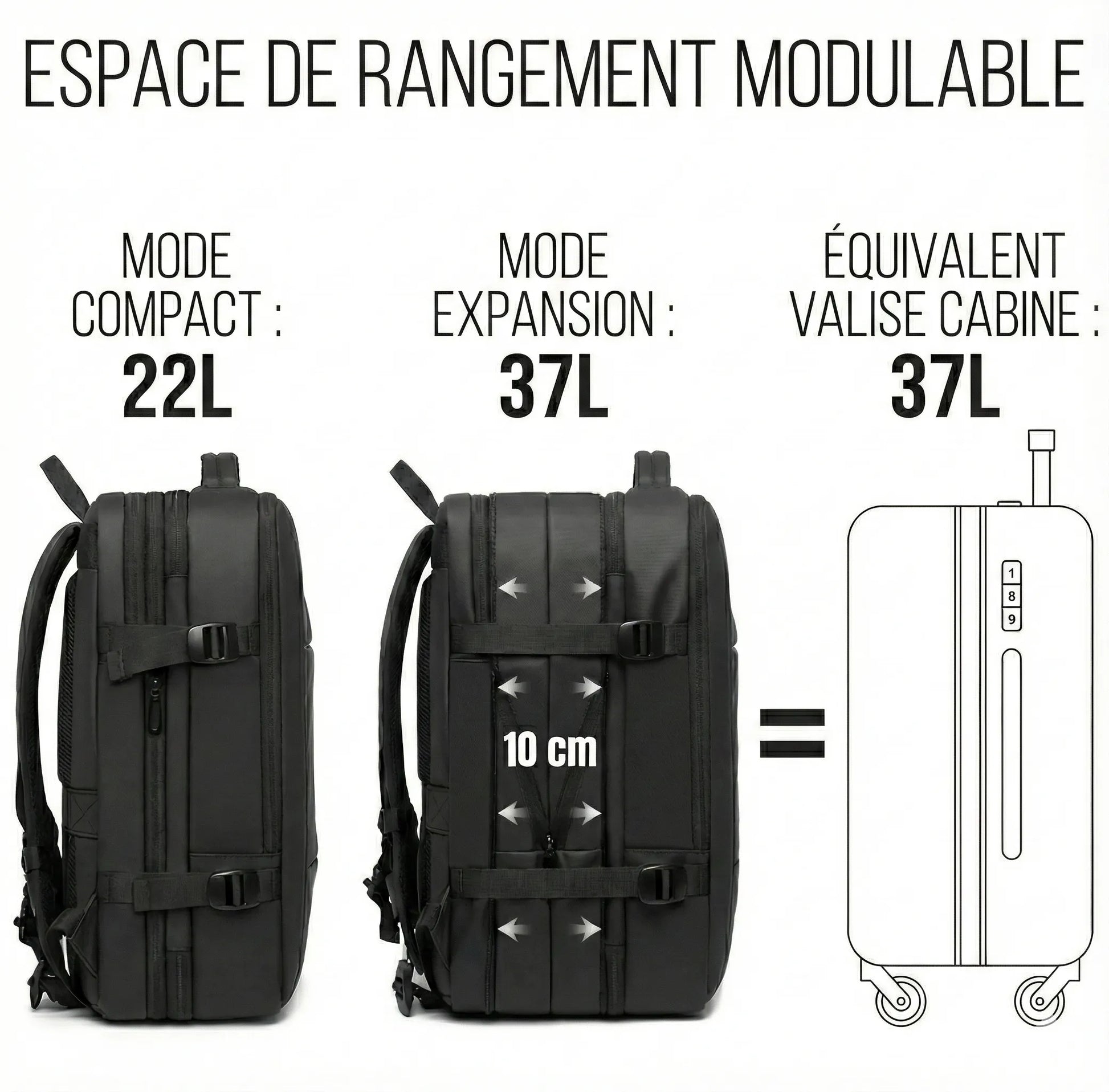 Sac à dos cabine - Traviso