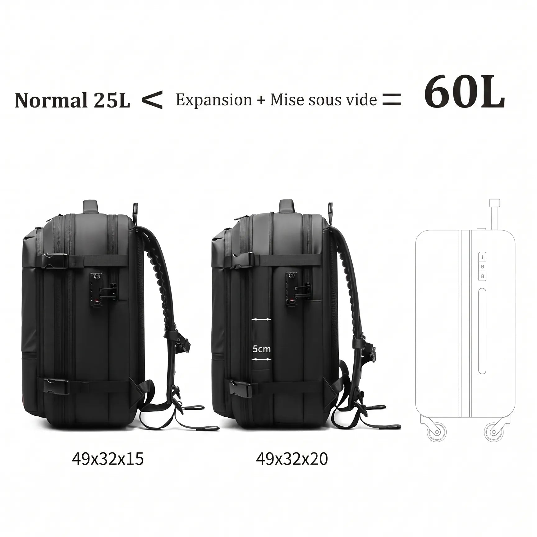 Sac cabine - Avenza